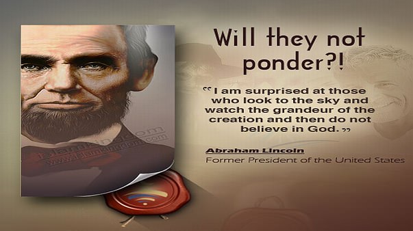 Will they not ponder?!