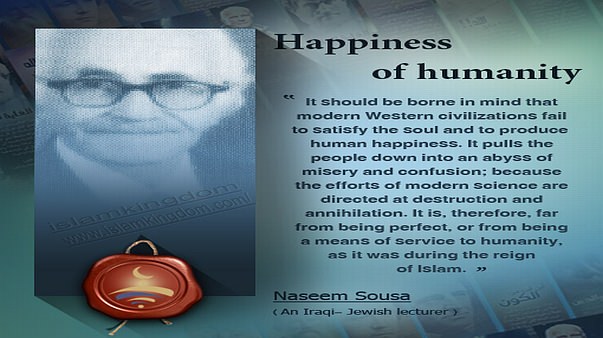 Happiness of humanity