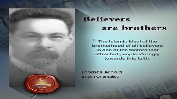 Believers are brothers