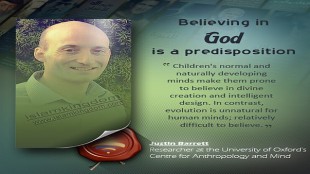 Believing in God is a predisposition