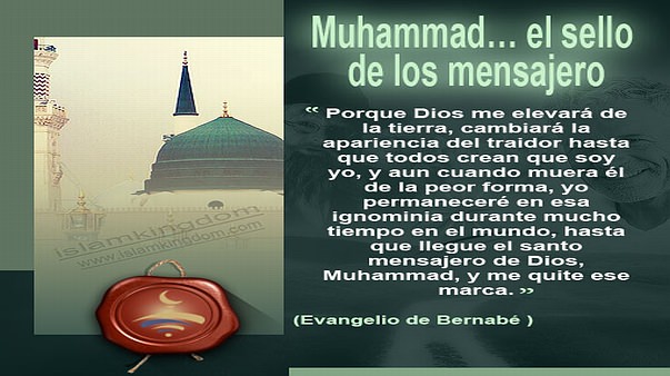 El evangelio anuncia la venida de Muhammad