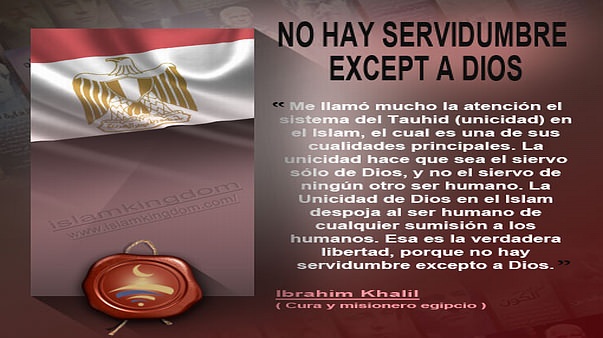 NO HAY SERVIDUMBRE EXCEPT A DIOS