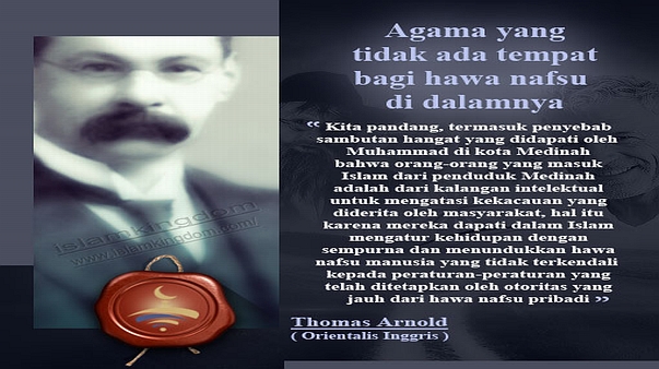 Agama yang tidak ada tempat bagi hawa nafsu di dalamnya