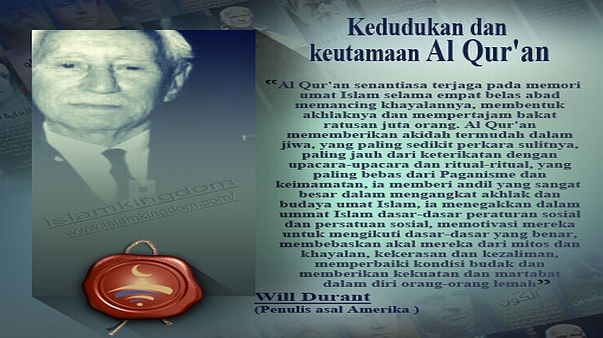 Kedudukan dan keutamaan Al Qur'an