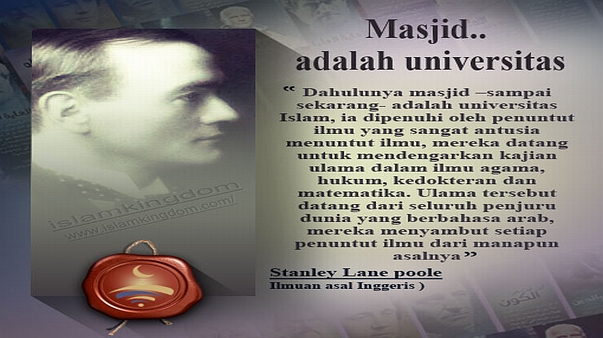 Masjid.. adalah universitas