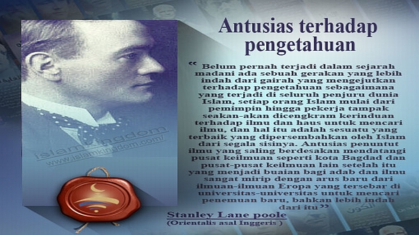 Antusias terhadap pengetahuan