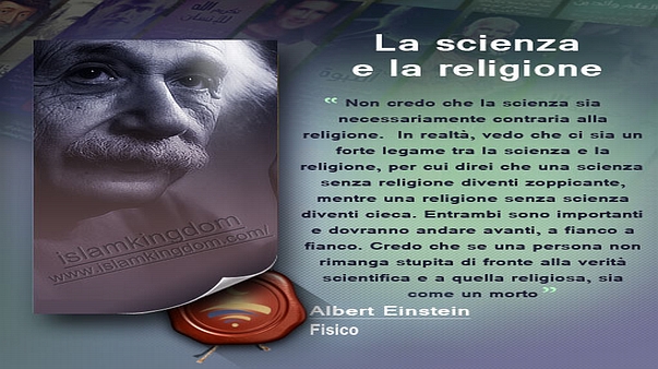 La scienza e la religione.