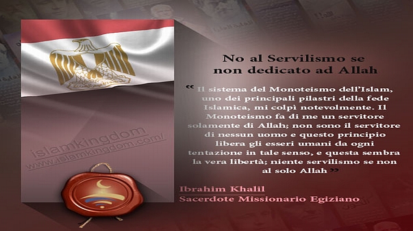 No al Servilismo se non dedicato ad Allah