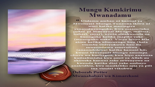 Mungu Kumkirimu Mwanadamu